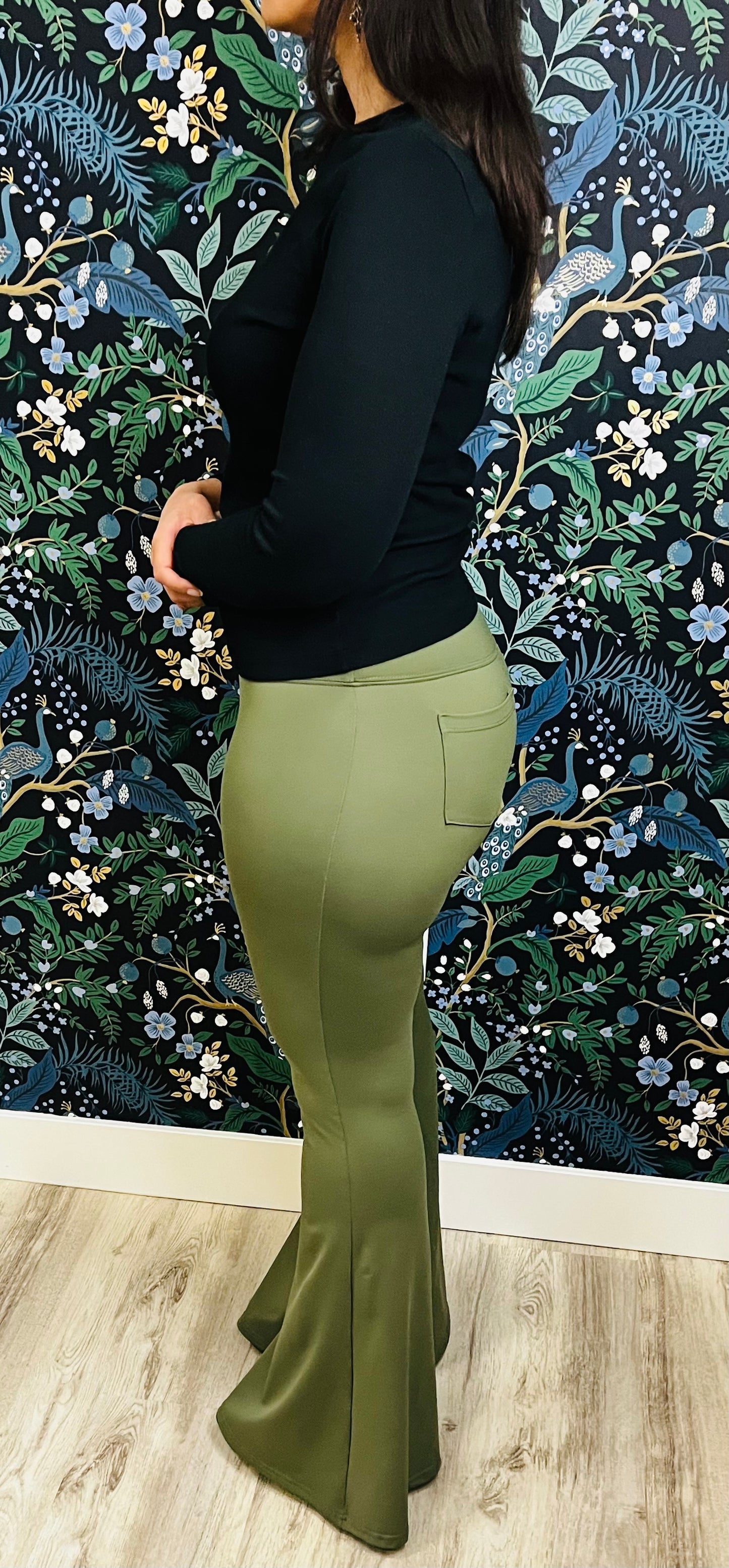 Watch Me Pants Sage Green