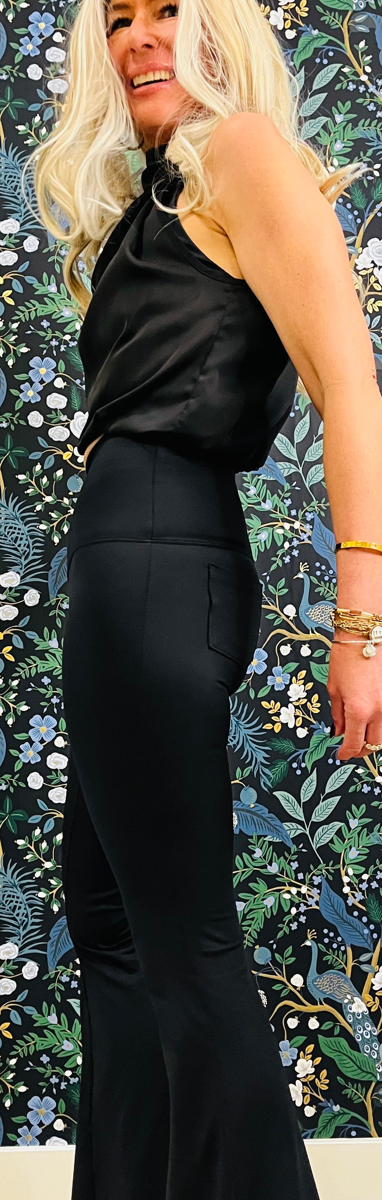 Watch Me Pants Black