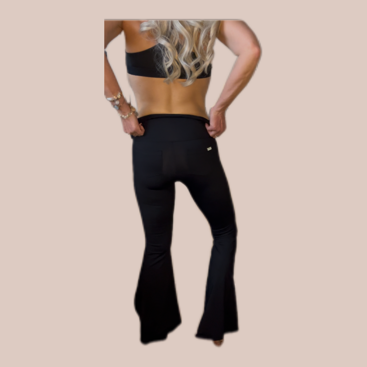 Watch Me Pants Black